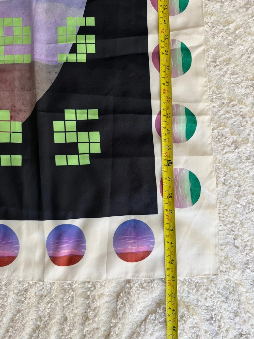 Dans les Nuages Multicolor  Scarf